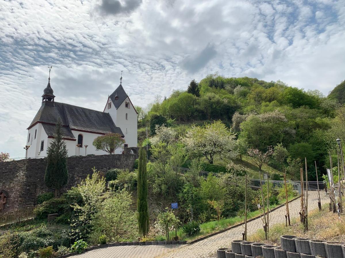 Wein Und Gaestehaus Scheid Sankt Aldegund Buitenkant foto